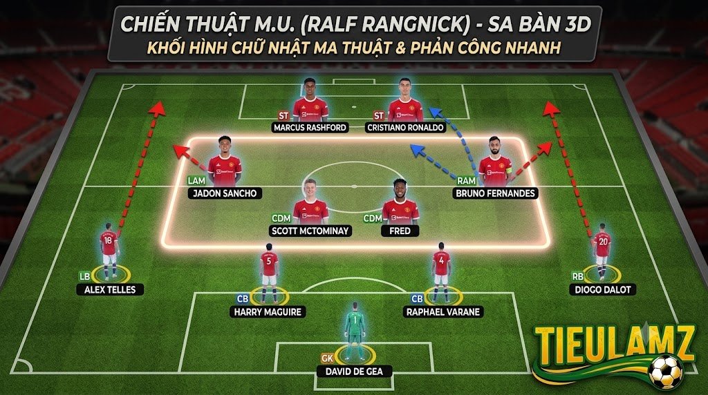 Sơ đồ 4-2-2-2: Cấu trúc, Cách Vận Hành và Nghệ Thuật Phản Công